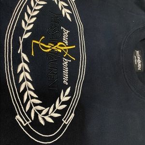 Vintage Yves Saint Laurent YSL crewneck sweater